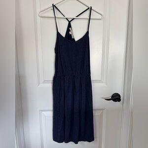 LOFT Deep Blue Petite Dress